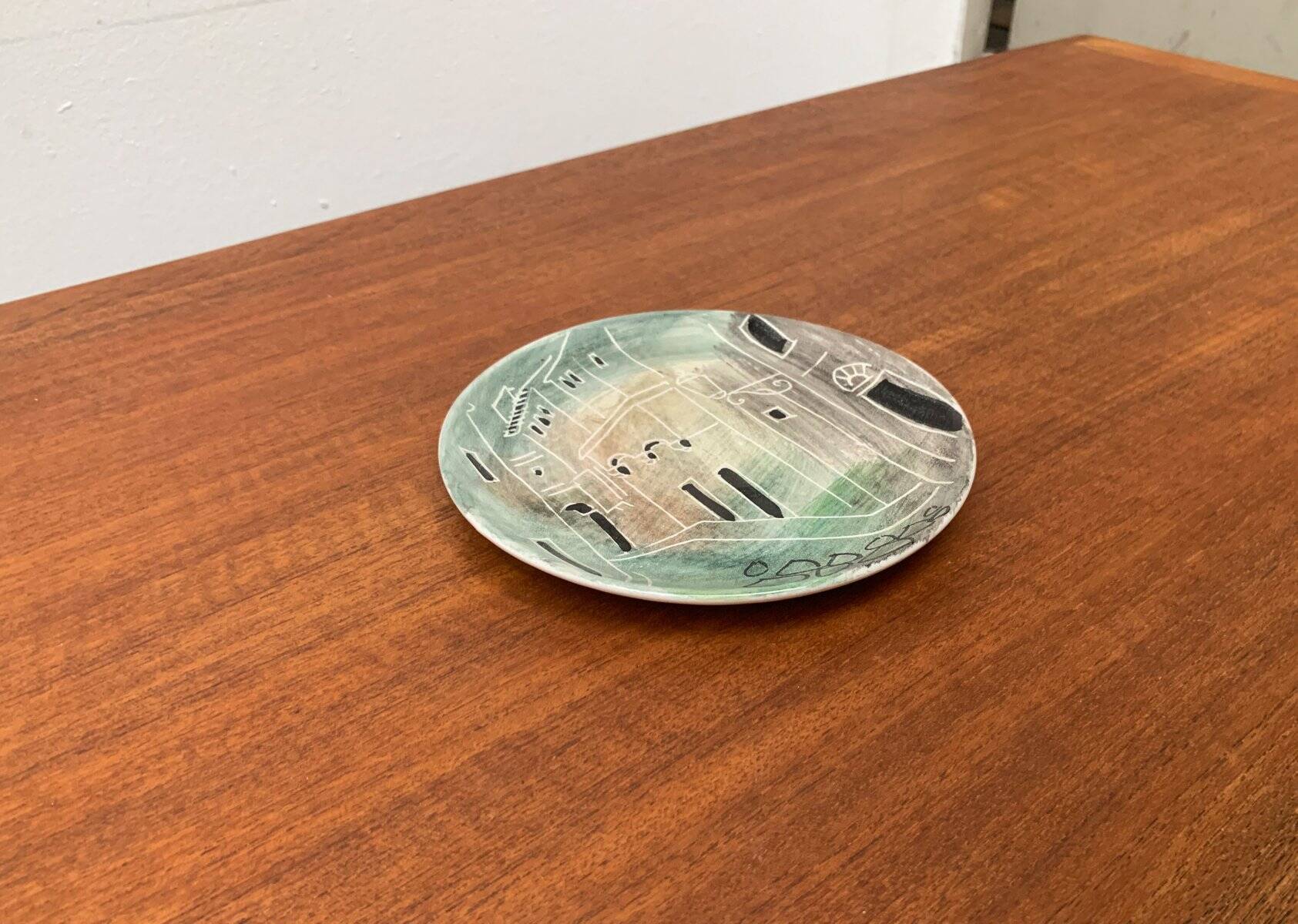 Vintage Italian wall plate