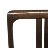 Set of 4 Scandinavian oak chairs, Linde Nilsson, Lammhult, Sweden, 1960.