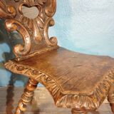 Late 19th century stepladder chair