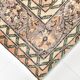 6x9 Sage Green Classic Pattern Turkish Vintage Rug, 170x281 Cm