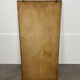 60s trapezoid mirror Scandinavian style 82 x 45 cm