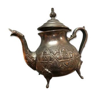 Tin teapot