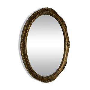Miroir ovale ancien