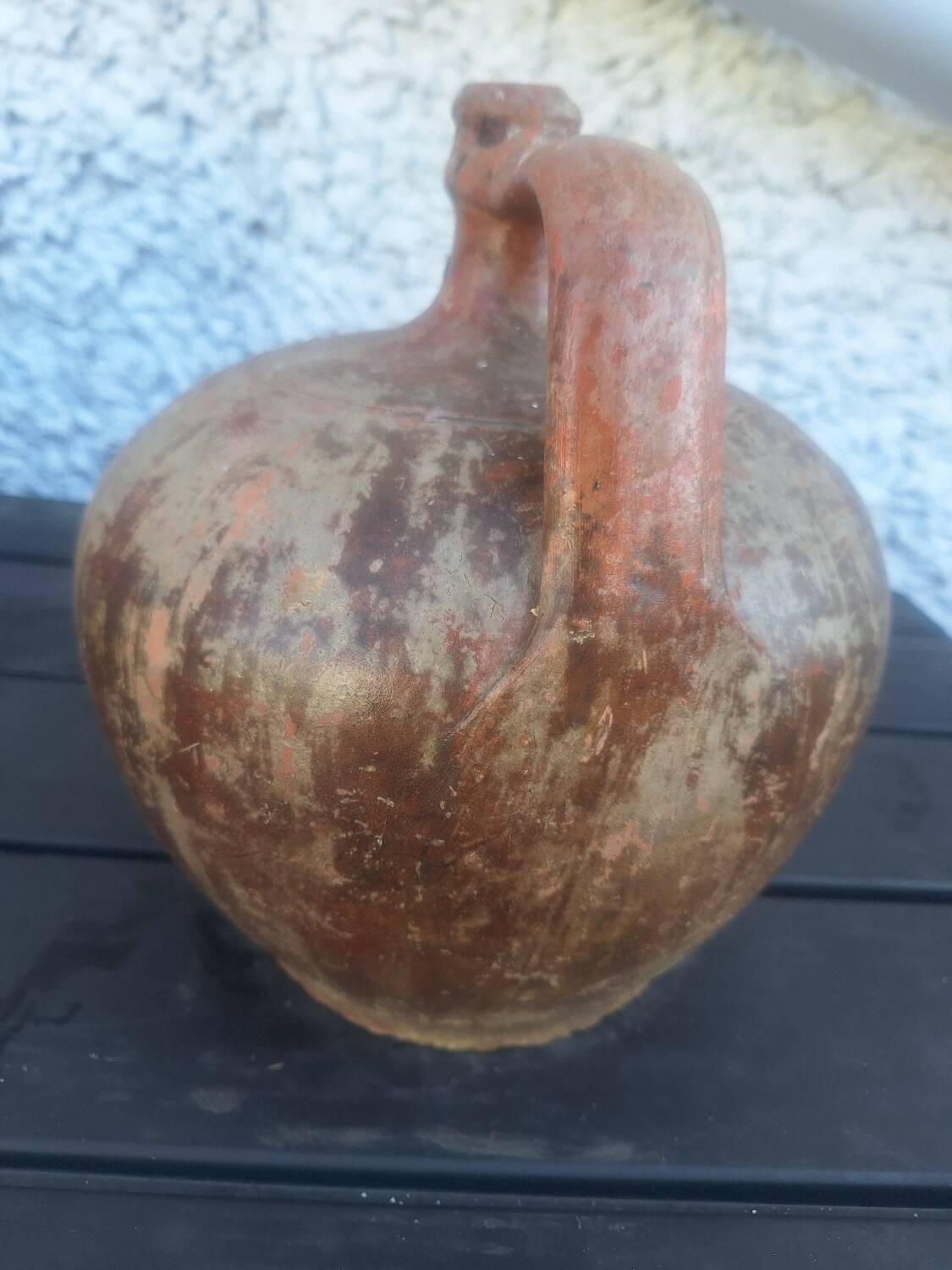 Old Large Terracotta Jug