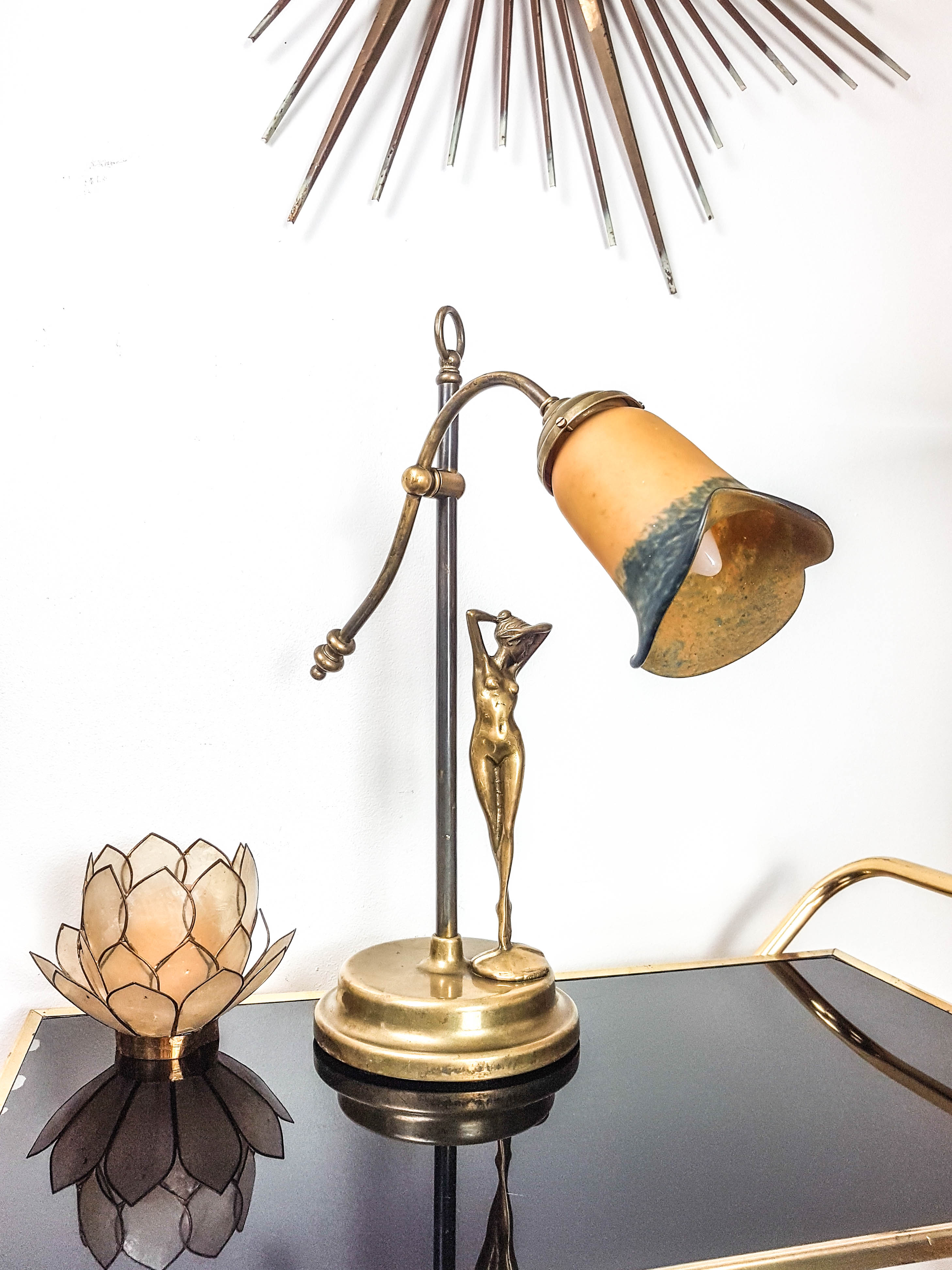 Art deco lamp by Guido Mariani 1925