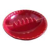 Red Melamine Ashtray Willert Home, USA, 1970s