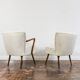 Fauteuils cocktail vintage, Allemagne, années 1950, lot de 2