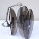 Glass pendant light 1970