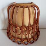 Pair of bamboo sconces