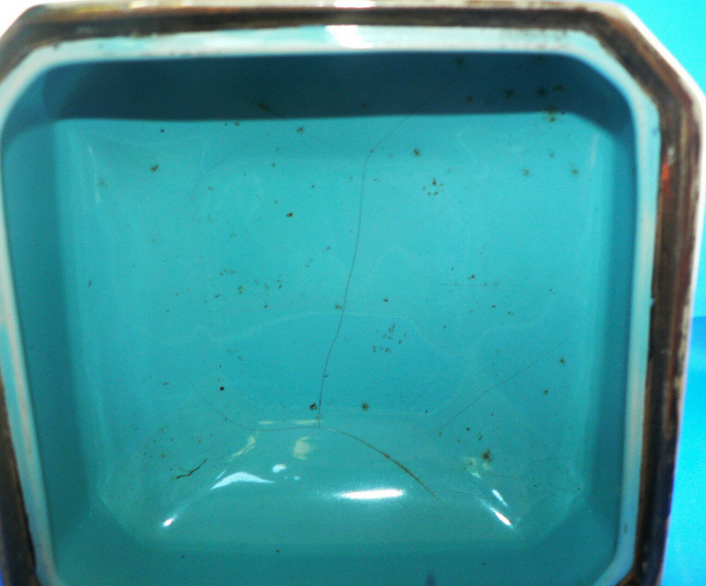 Candy box in earthenware Boch Brothers Kéramis Raymond Chevalier circa 1935