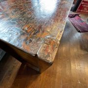 Antique Chinese sideboard 3 doors + 3 drawers