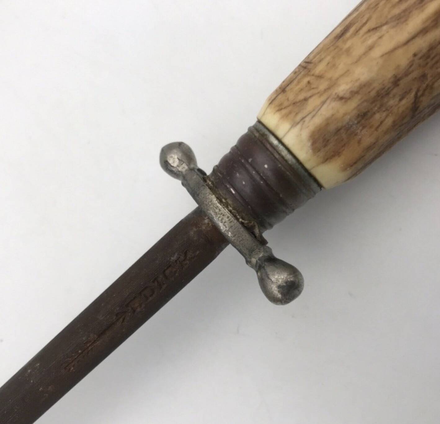 Service set cutlery, ironwood and stainless steel, Solingen