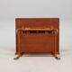Hans Wegner Side Table / Desk with Wheels for Andreas Tuck – Oak and Teak, 1950s Danish Design