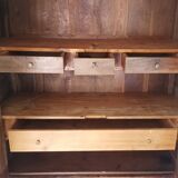 Empire walnut wardrobe
