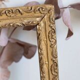 Old gilded frame