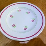 1 assiette dessert de Gien modèle Christiane
