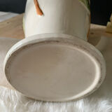 Ceramic vase slip flowers