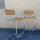 Paire de chaises de bar Cesca par Marcel Breuer Edition 1970