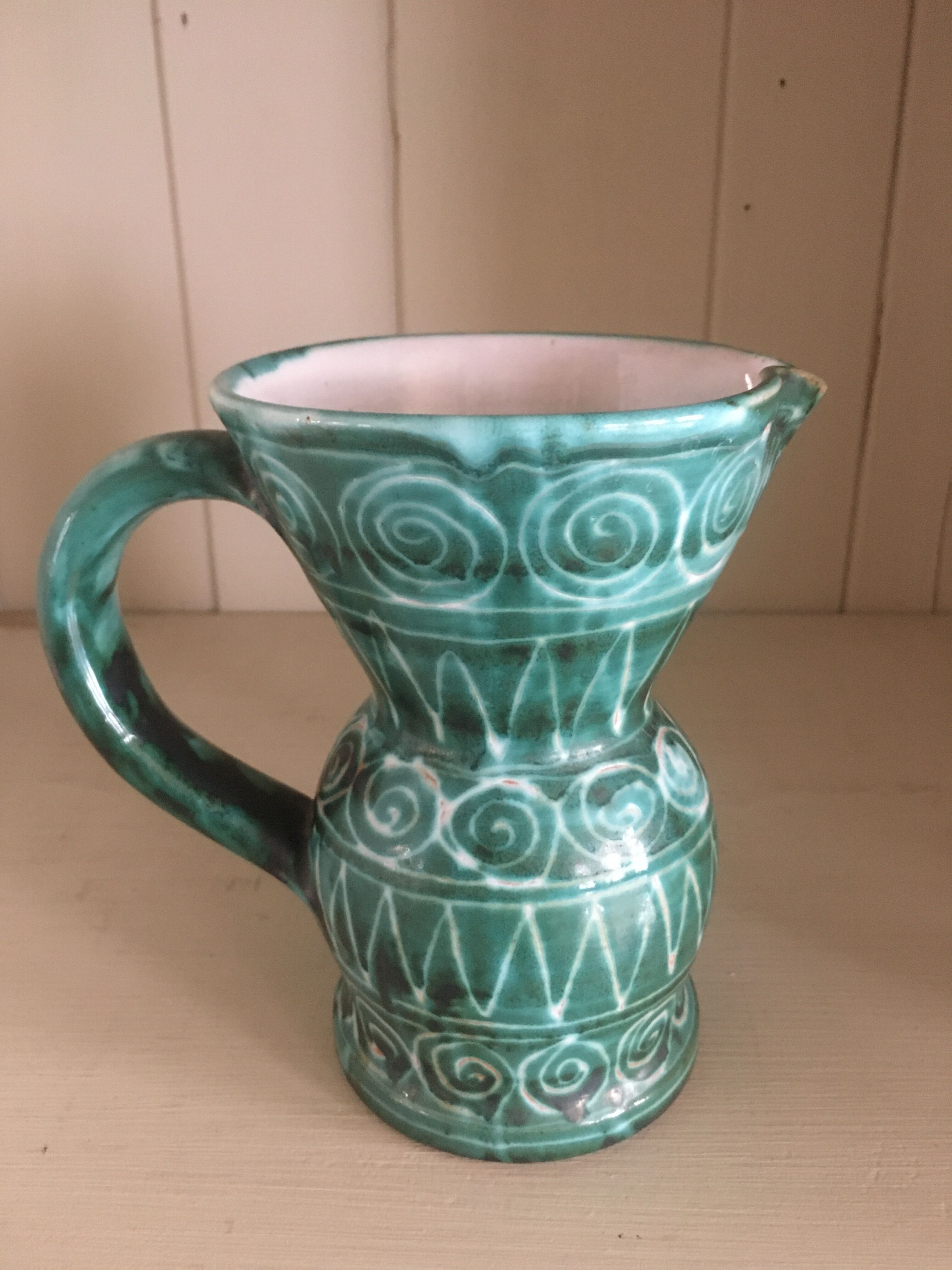 Robert Picault ceramic pitcher