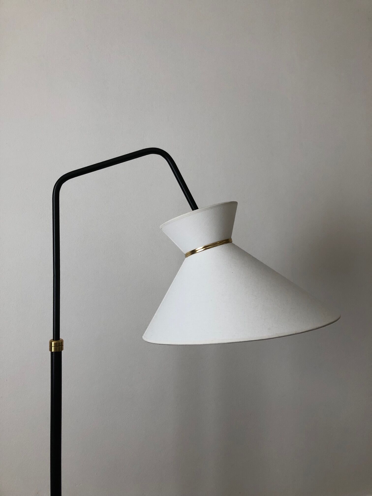 lampadaire e-reader mounts drop diabolo 1950 - 1960