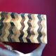 Cendrier marqueterie vintage design