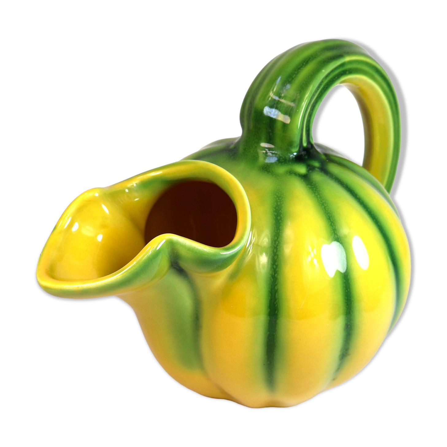 Pichet en forme de melon de la manufacture de Longchamp