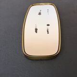 Rockabilly mirror, 1970s 26x78cm