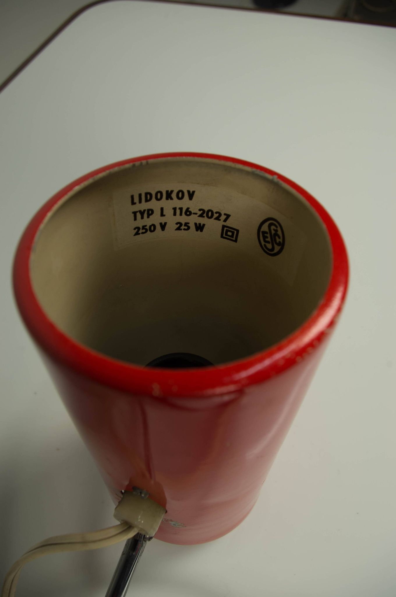 Lampe de table Mid-Century Lidokov, années 1960