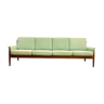 Teak fourseat sofa, Grete Jalk,  Danish Design, France and Son, 50s 60s
