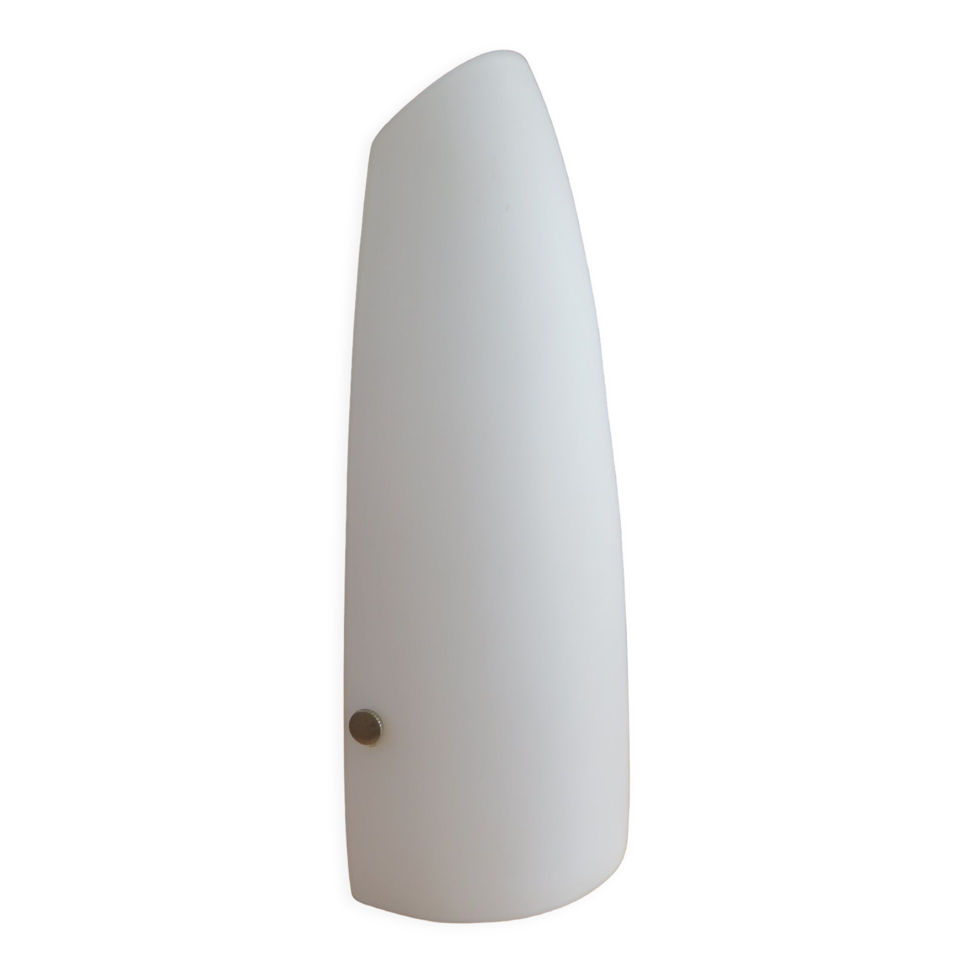 Opal glass wall lamp, styly from "fabas luce"