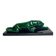 Art déco, sculpture panthère céramique verte vers 1930