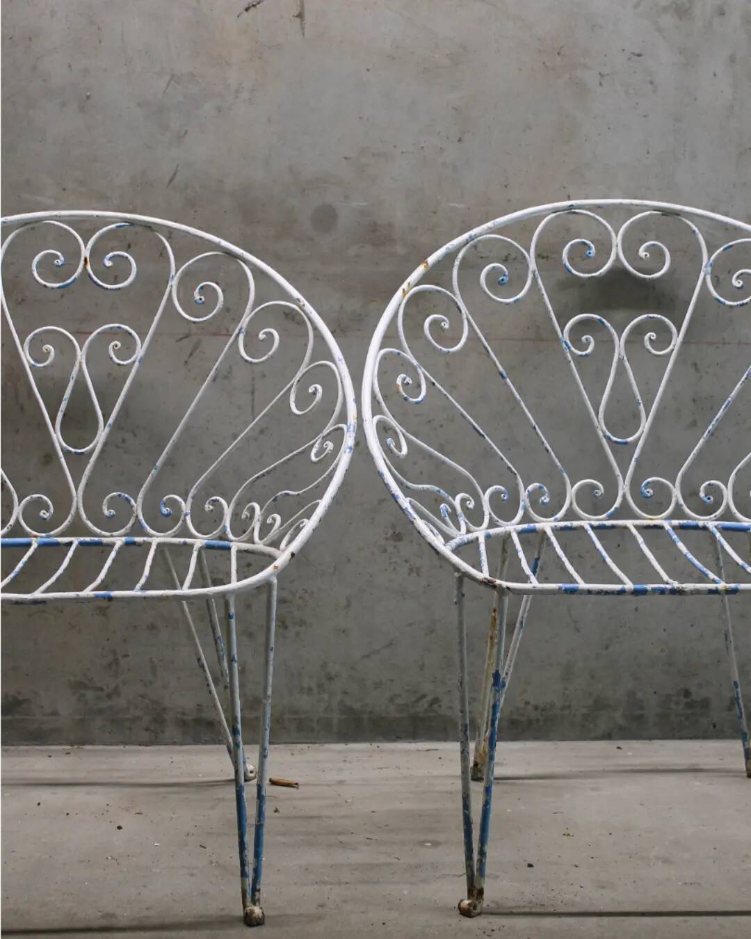 Pair of Garden Armchairs