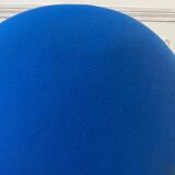 Chauffeuse atal en laine bleue  vintage