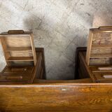 American oak desk
