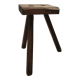 Old wooden stool tripods