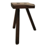 Old wooden stool tripods