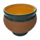 Very original vintage ceramic with a woven effect.