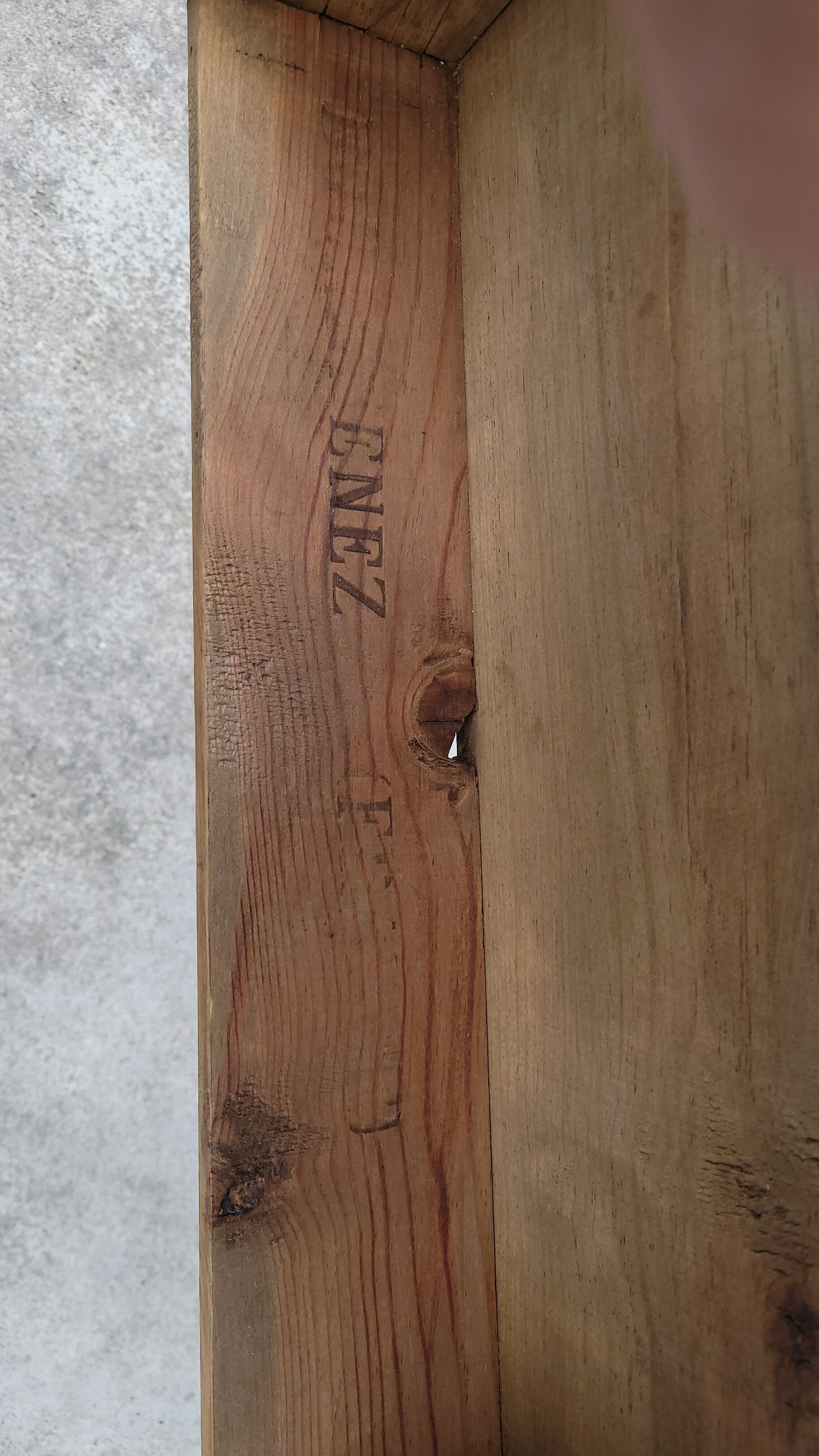 Chest of drawers period louis xvi stamped