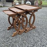 Antique nesting table
