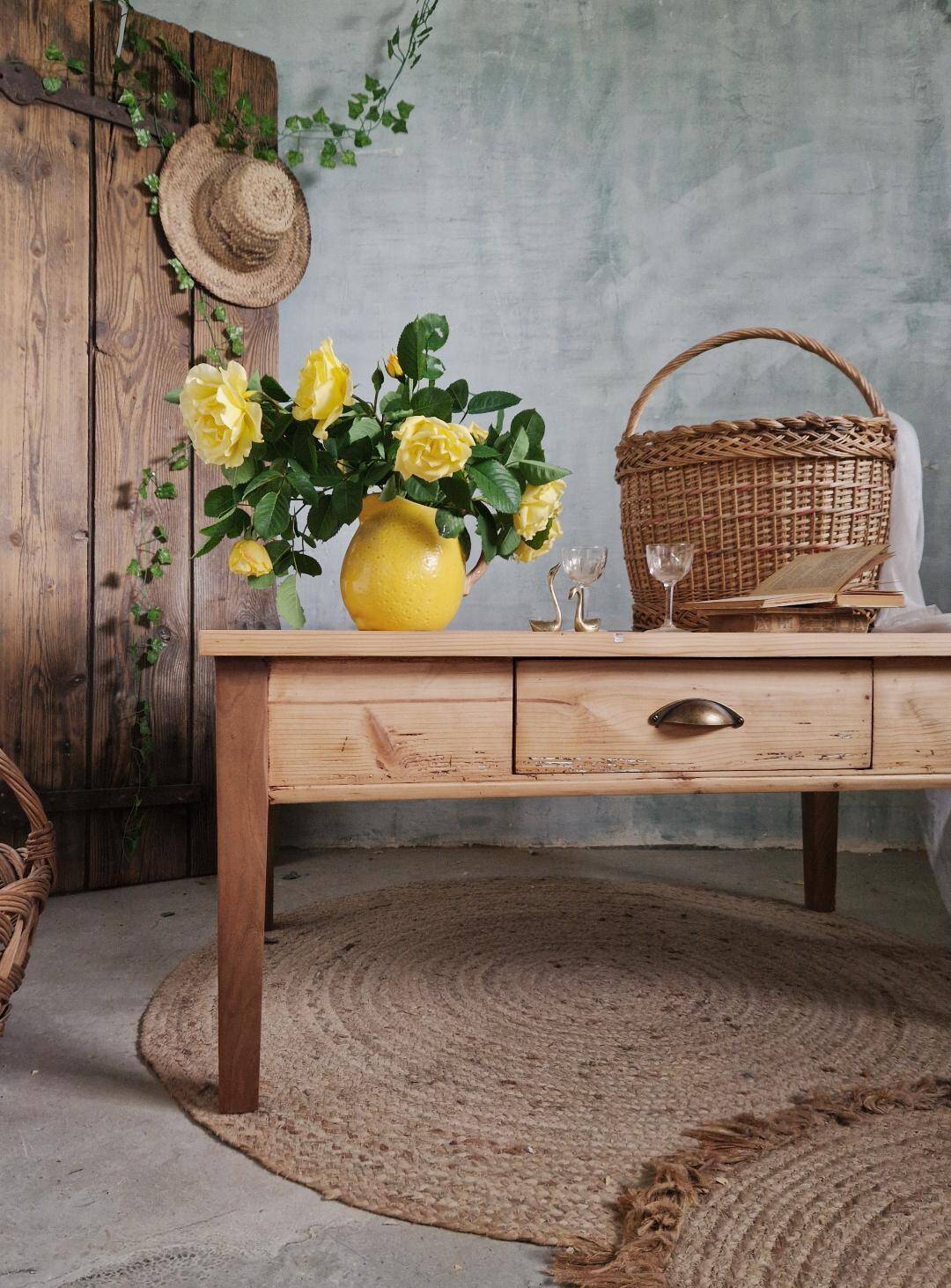 Antique coffee table