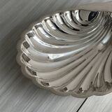 Large metal shell dish