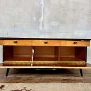 Enfilade meuble tv vintage bi couleur