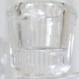 Set of 2 double candlesticks in Vannes crystal
