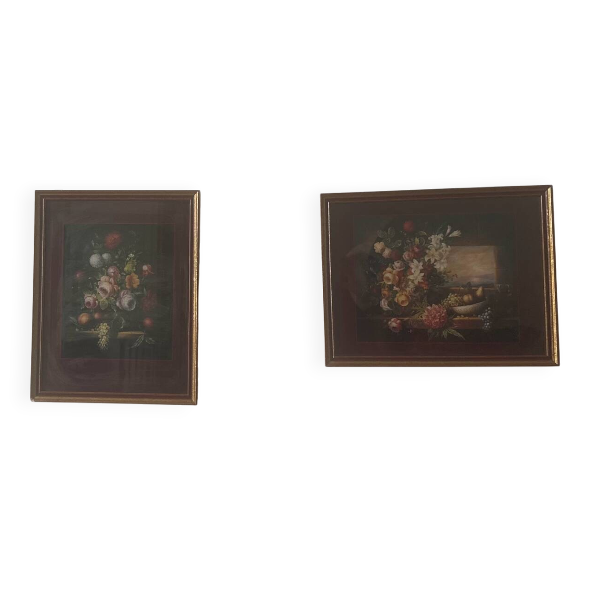 Flower portrait illustration