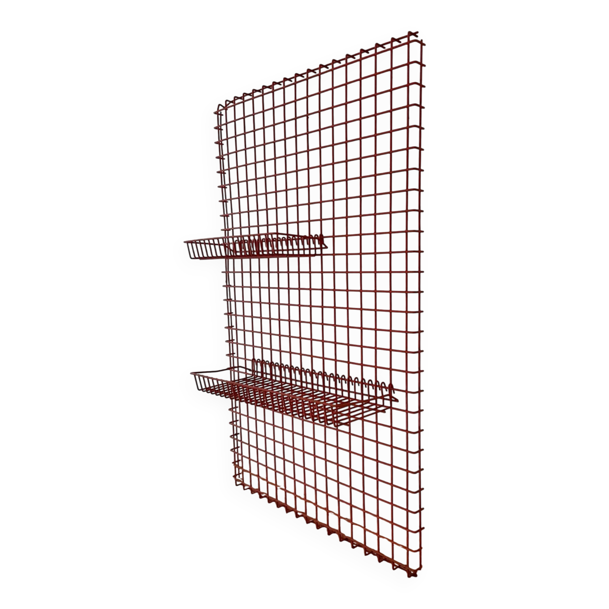 Binetta Seccose wall grid shelf in the style of the 70s-80s.