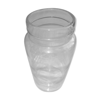 Old glass jar