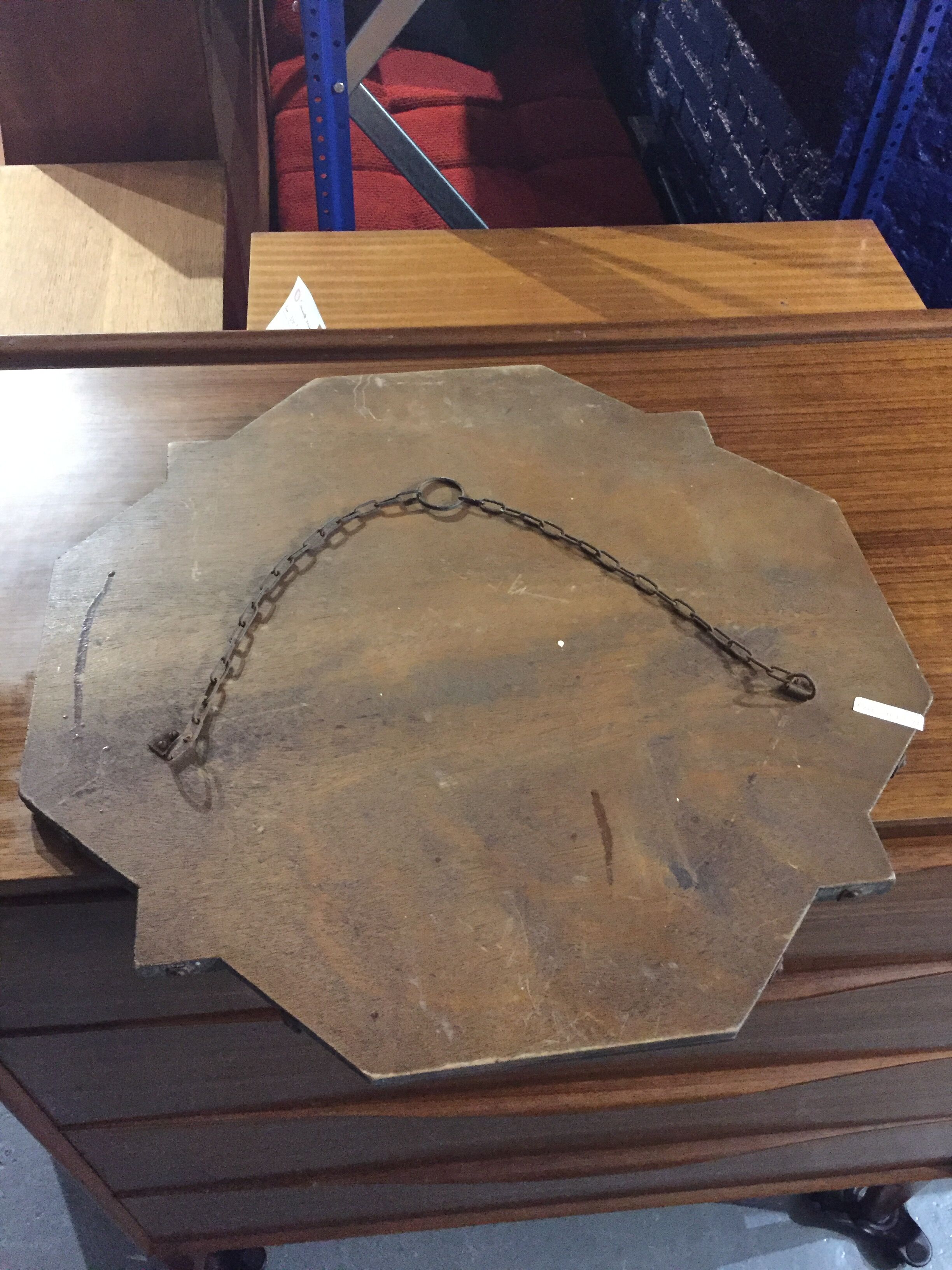 Venetian mirror pink 50 x 50 cm