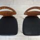 2 chaises Baumann modèle fourmi, années 50-60