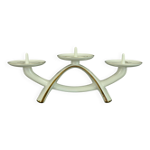 Mid century porcelain candle holder alka-kunst bavaria decor 'peking'