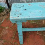 Banc en bois banc de ferme patine ancienne